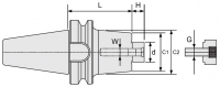 BT40FMA Face Mill Holder - Техтрейд